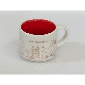 Starbucks You Are Here San Francisco Espresso Mug 2oz Demitasse Cup 2015